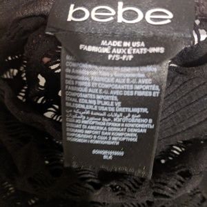Bebe black top